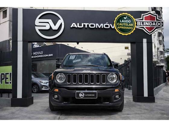 JEEP RENEGADE 1.8 16V FLEX LONGITUDE 4P AUTOMÁTICO JEEP RENEGADE 1.8 16V FLEX LONGITUDE 4P AUTOMÁTICO